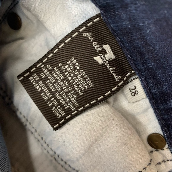 7 for all mankind crop dojo denim jeans - Picture 6 of 6